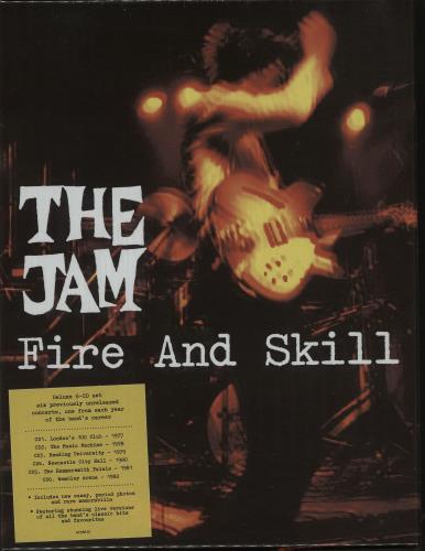 The Jam Fire And Skill - Sealed Deluxe Edition UK CD Album